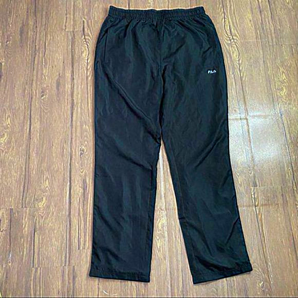 Fila Trackpant Men Size‎ Large Black - Picture 1 of 10
